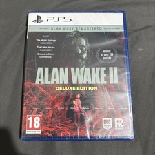 Alan Wake 2 II Deluxe Edition Remastered for PS5 PlayStation 5 new sealed