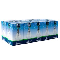 10 X Leuci Tropfen GlüHbirne 15W E14 Klar GlüHlampe 15 Watt Kugel Warm Dimmbar