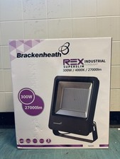 Brackenheath Rex Outdoor LED Industrial Floodlight Black 300W 27,000lm