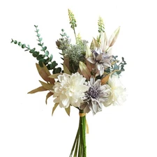 New Best KIRIFLY Artificial Fake Flowers Plants Silk Flower Arrangements Wedding