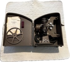 Vintage Bell Howell Filmo Diplomat 8mm Silent Film Projector 1940s