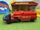 1969 Hot Wheels Redline The Heavyweights Fire Truck Red Enamel Hong Kong 1970