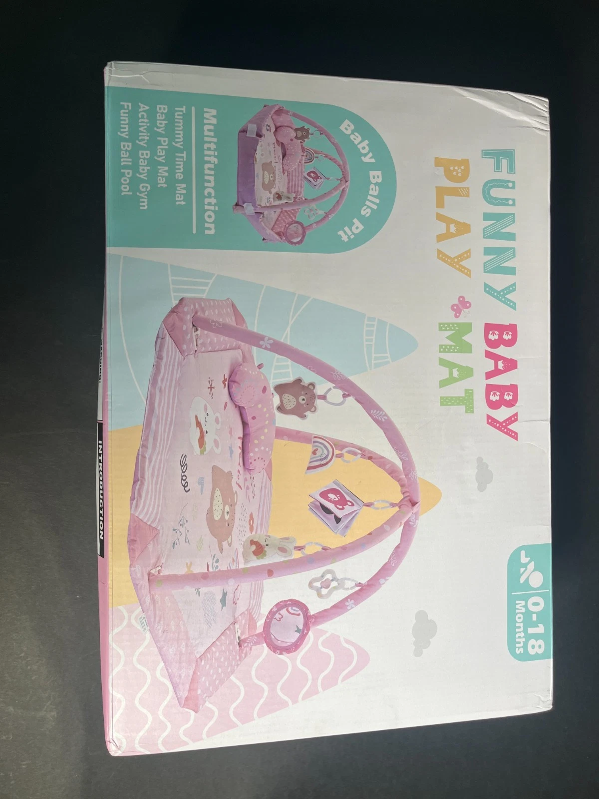 Funny Baby Play Mat, New In Box, Baby Activity Gym and Play mat, 0 to 18 Months
Opens in a new windo