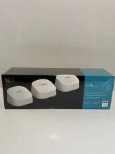 Eero 6 AX1800 1800 Mbps 4 Port 900 Mbps Dual-Band Mesh Wi-Fi 6 System New Sealed