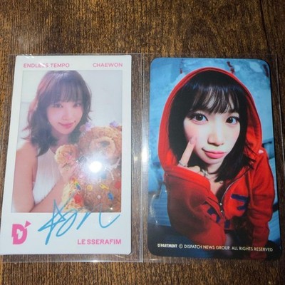 LE SSERAFIM Dicon Chaewon Cheki Lentre | eBay