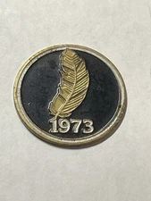 Rare Unknown 1" Coin Style Magnetic Golf Marker - A Beauty!