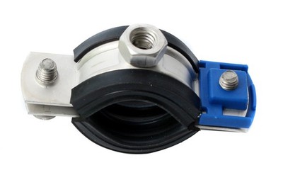Conel Rohrschelle CLIC Edelstahl V4A 25-28mm M 8 mit Einlage