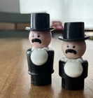 Vintage Fisher Price Little People Mayor w/ Tuxedo Whoops Too Short