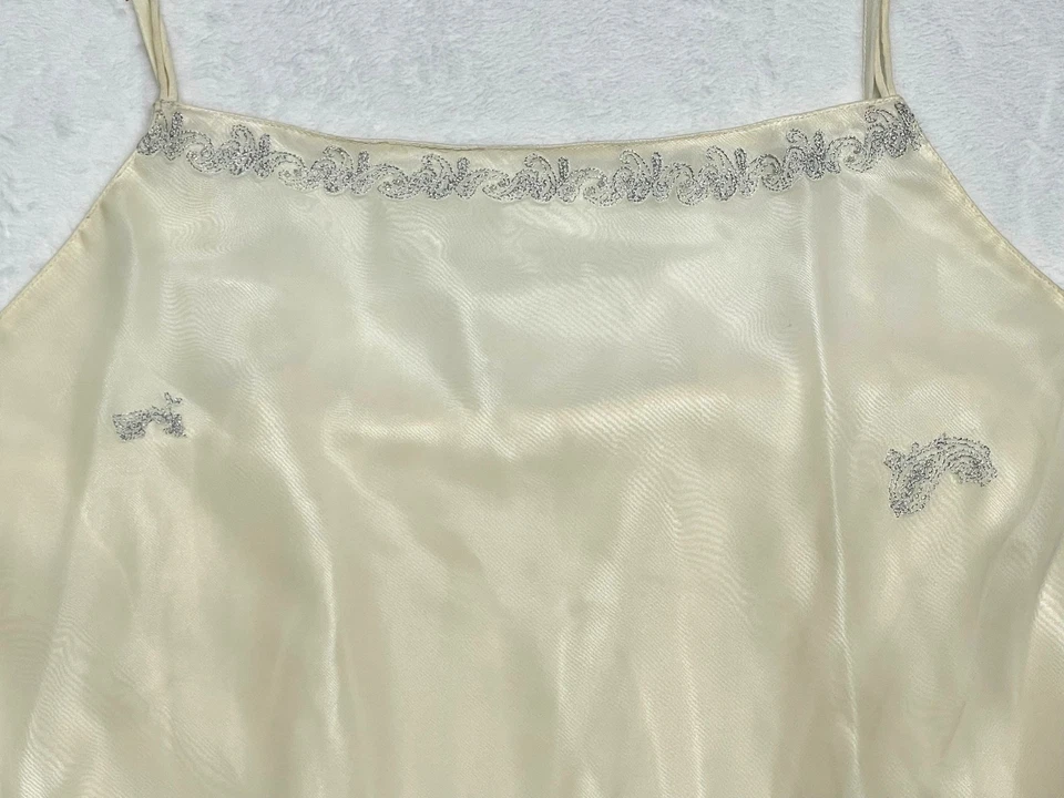 Lord & Taylor ночная рубашка большой чистый вышитый белье старые деньги шикарный фея - Изображение 2 из 4