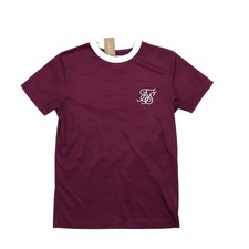 SikSilk Women's Loungewear UK 8 Purple 100 Other Short Sleeve Basic