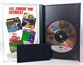 World Series Baseball II (Sega Saturn, 1996) CIB Tested
