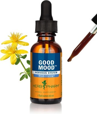Herb Pharm Good Mood, Nervous System, 1 Fl Oz Free Shipping