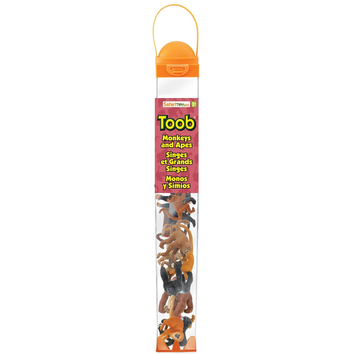 Safari Ltd Monkeys & Apes TOOB® Miniature Toy Figurine Set