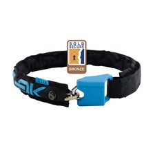 Hiplok Lite Wearable Chain Lock Waist 24-44 Inches Black / Cyan - 6 MM X 75 CM