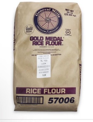 General Mills Gold Medal Rice Flour Gluten Free 50 lb MPN 57006