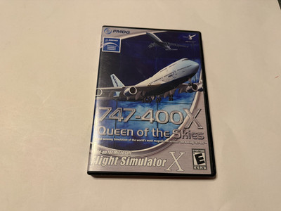 Flight Simulator 747-400X Queen Of The Skies PC DVD MS Expansion