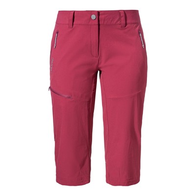 Damen Pants Caracas2 Bermudas, Merlot, 48 EU