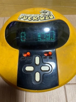 TOMY Puck Man LCD Handheld LSI Game Pac-Man Style Japan