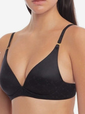 Lauren Ralph Lauren Comfort Collection Repeat-Logo Wireless T-Shirt Bra 34C 9699