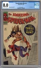 AMAZING SPIDER-MAN #34 CGC 8.0 OFF-WHITE TO WHITE PAGES MARVEL 1966