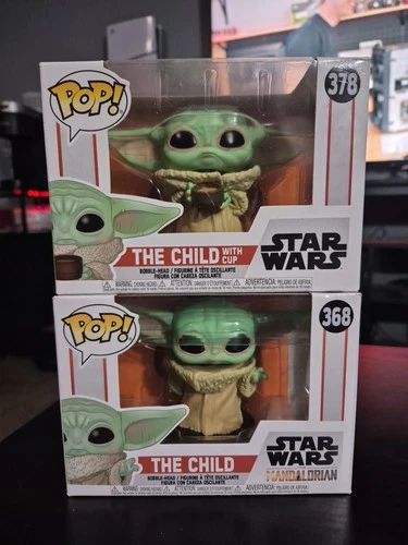 Funko Pop Vinyl Star Wars The Child #368 And  #378