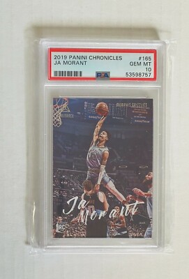 2019 Chronicles Ja Morant #165 PSA 10 