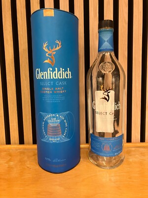 Glenfiddich Select cask Solera Vat #01 - Empty bottle and box