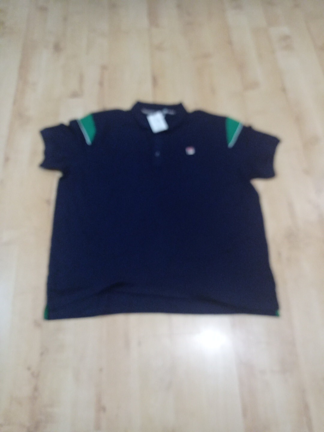 Polo uomo Fila con colletto taglia 3XL blu navy SEA477 ? cotone