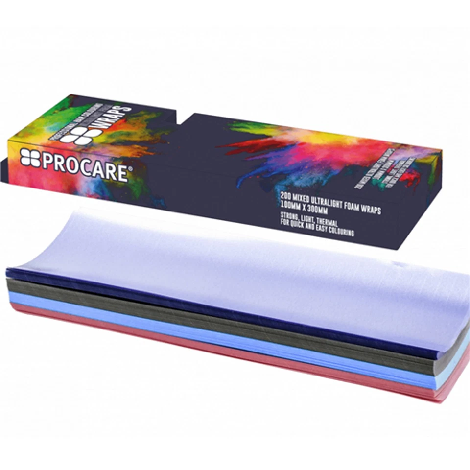 PRO CARE Procare Ultralight Foam Wraps Mixed