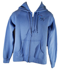 Women s Full Zip Hooded Sweatshirt Embroidered Horse
