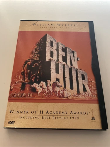 Ben-Hur  (DVD, 1959) Charlton Heston WORLD SHIP AVAILABLE