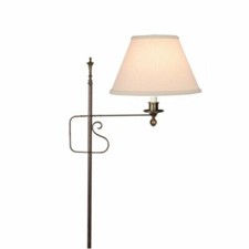 Beige Linen 8 Inch Clip on Lampshade Replacement