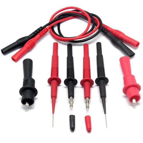 AideTek needle tipped tip test TL809 leads for FLUKE Banana Plugs Lead