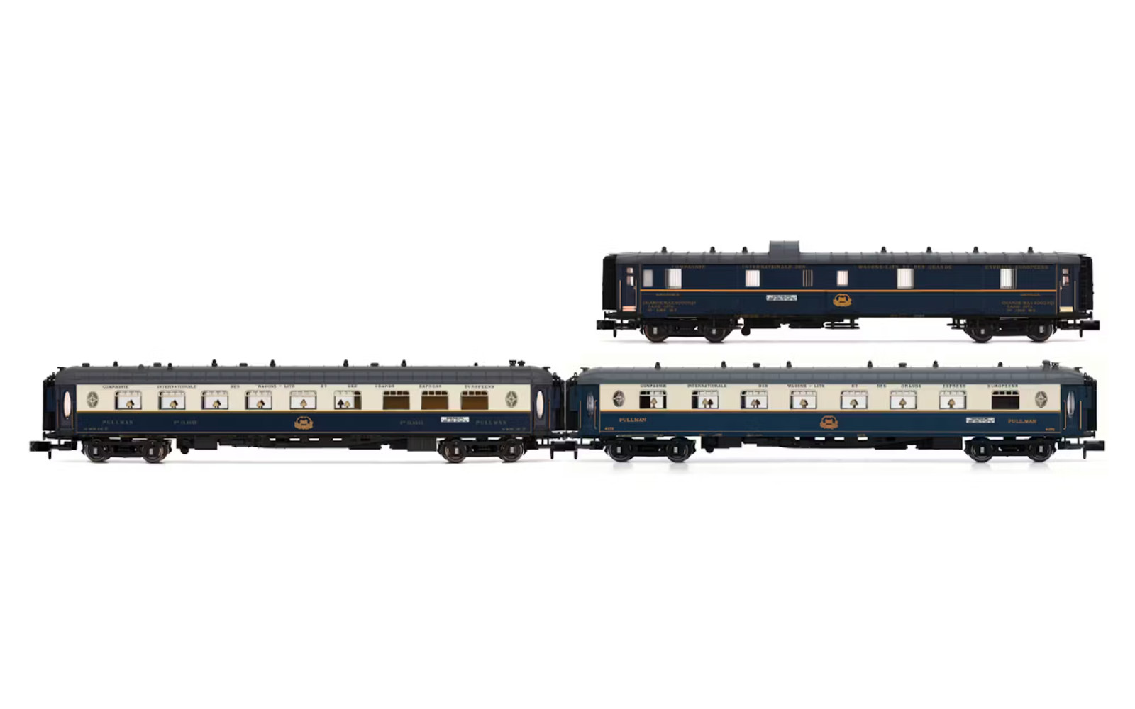 Arnold HN4491 CIWL Set 3 Carriages “Edelweiss Pullman Express 2/2 Scale N 1/160