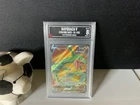 Pokemon Rayquaza V Full Art Evolving Skies 193/203 TCCG 8 CGC 8 PSA 9 Eq