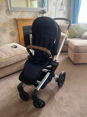 Joolz Hub Navy Parrot Blue Pushchair Cocoon Rain Cover - Main Image