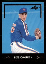 1991 Leaf Gold Rookies #BC15 Pete Schourek New York Mets