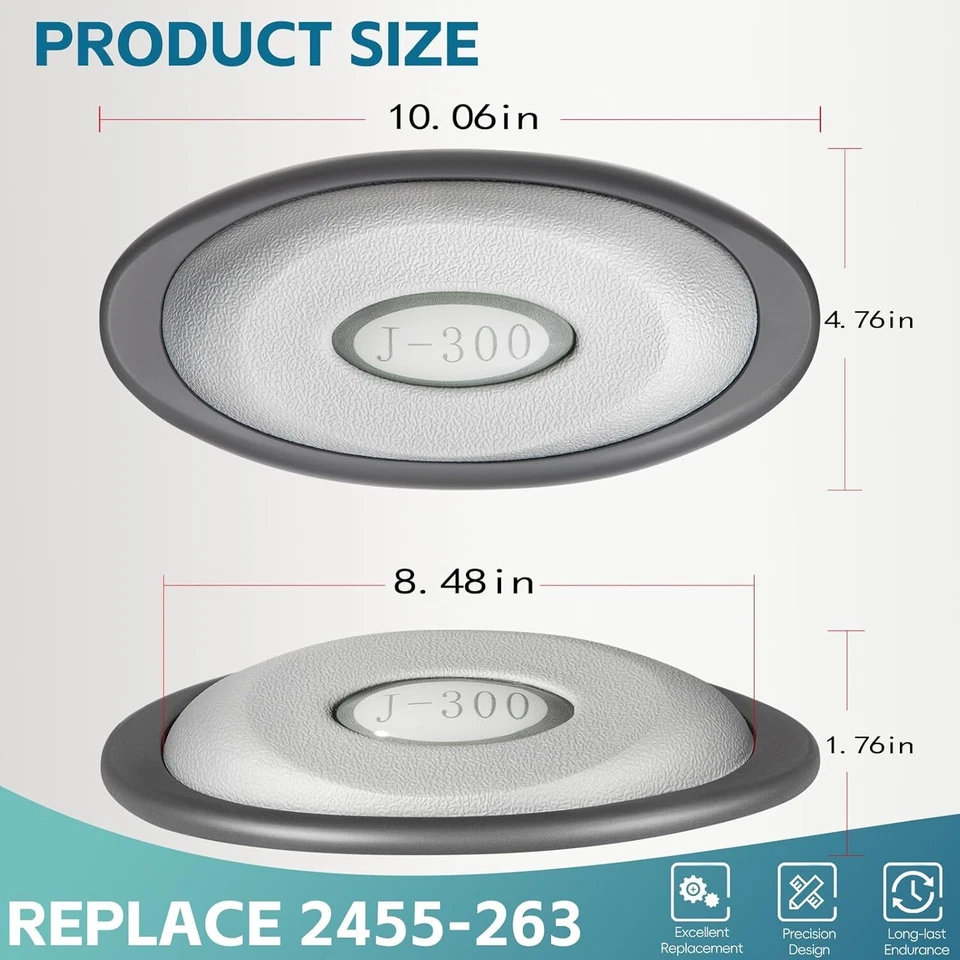 4件套按摩浴缸替换件2014-2020 J-300枕头2472-824 — 第 2/4 张图片