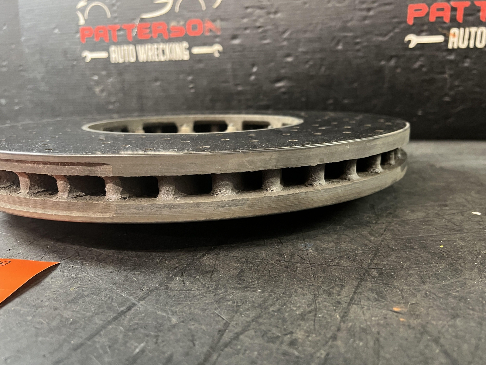 2007 BENTLEY CONTINENTAL GT RH PASSENGER FRONT CERAMIC BRAKE ROTOR 3W0615302C