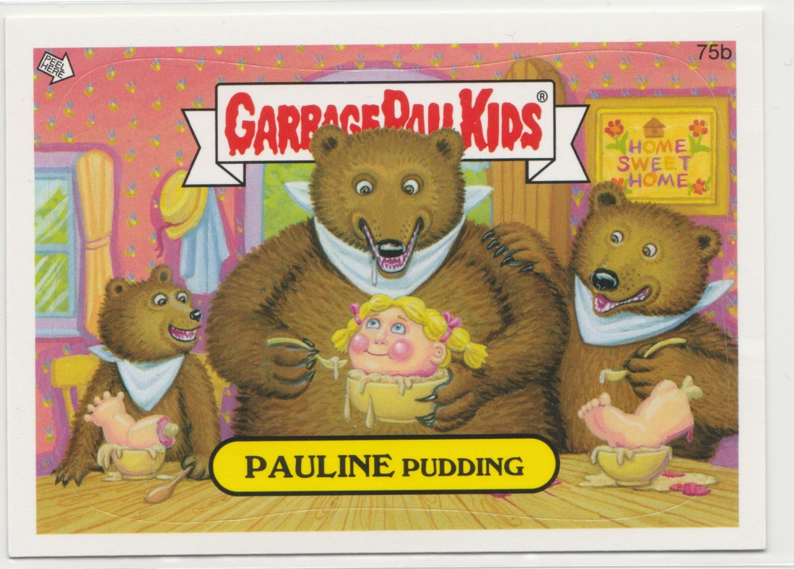 Pauline Pudding 75b Garbage Pail Kids GPK 2013 Series 2 BNS2 Brand New
