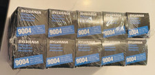 10 pack Sylvania Halogen 9004 SINGLE Bulbs Headlights 65/45 watts