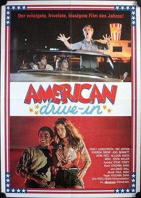 American Drive-In Filmposter A1 Emily Longstreth, Pat Kirton, Mika, Misty Hall