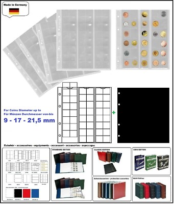 10-LOOK-301127-MÜNZHÜLLEN-NUMOH-17-NH48-48-Fächer-bis-max-17-21,5mm-+-ZWL-S