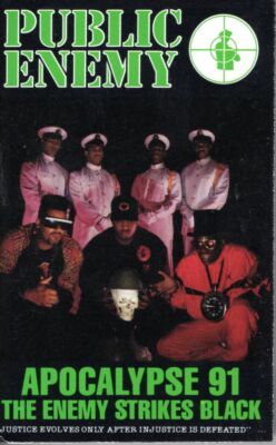 Public Enemy Apocalypse 91 Enemy Strikes Back w/Lyrics Insert 1991