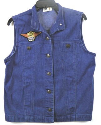 denim vest ebay