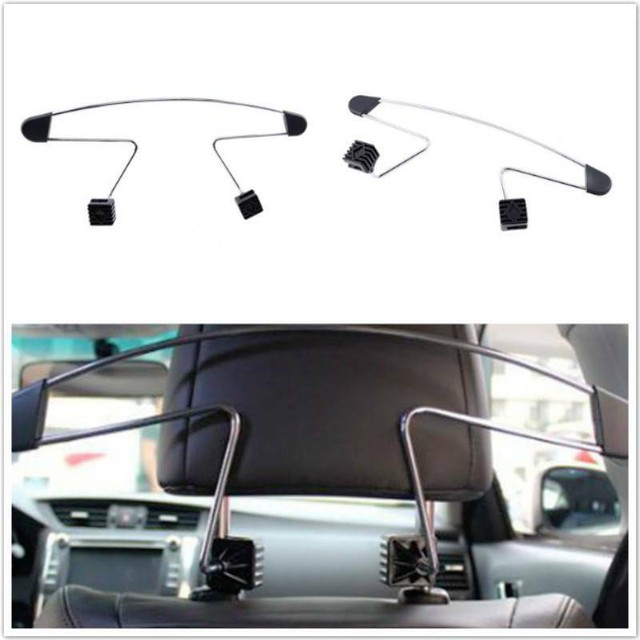 Stainless Steel Car Hook Silver Hardest Car Seat Coat Jackets Suits