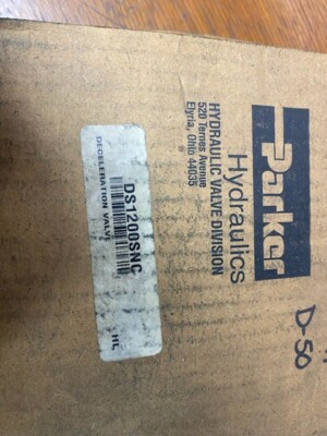Parker DS1200SNC deceleration valve