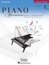 Level 2A - Lesson Book: Piano Adventures - Paperback By Faber, Nancy - GOOD