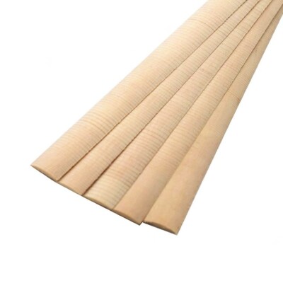 5x Spruce Guitar Back Brace Joint Reinforcement Luthier 18 1/2'' (470mm) Arc F01