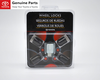 2022-2025 TOYOTA GR 86 BLACK WHEEL LOCK SET PT276-18220-02 GENUINE